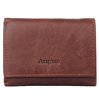 China RFID Vintage Men's Wallet Wallets Short Multifunctional Male Multifunctional Cowhide Wallets Coin Pocket Photo Pocket Genuine Leather Male Card Holder for sale