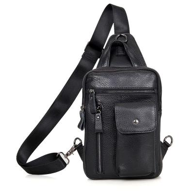 China Vintage Black Casual Men's Ms4 Messenger Double Phone Bag Custom Double Pocket Trunk Bag Men's Bicycle Side Bag for sale