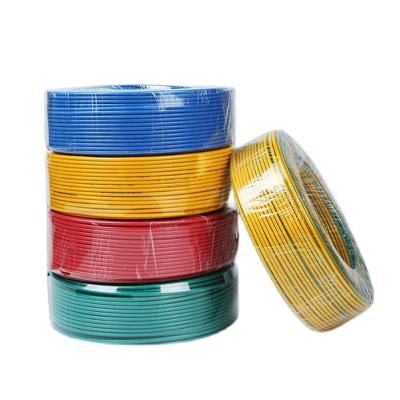 China Underground Copper Conductor Flexible Pvc Insulation Wire And Cable Zr-BV 2.5mm, 4mm for sale