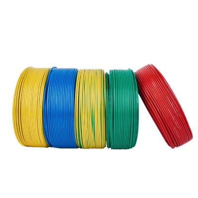 China High Quality Custom Underground Factory and Fire Safety Resistance Cables High Temperature Resistance Cables Wdz-byj Electrical Wires 6mm 10mm for sale