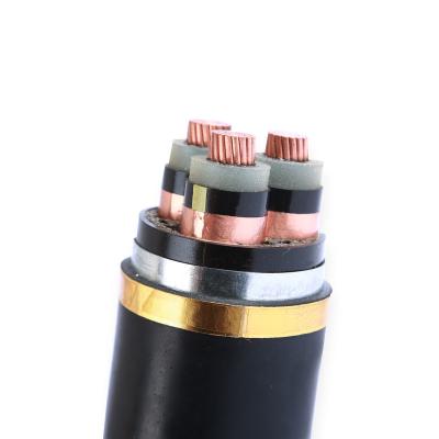 China Single Core Steel Armored Underground Cu Power Cable Sheath PVC Tape Insulation Excellent Resistance 3 Core 1kv-35kv Xlpe Direct Burial for sale