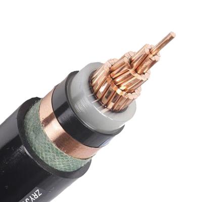 China Excellent Resistance Factory Supply PVC / xlpe Insulated Copper Conductor High Voltage Power Cable for sale