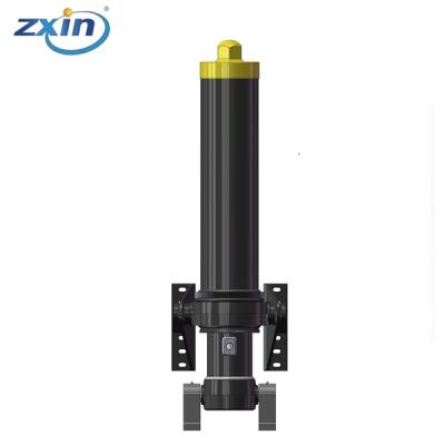 China Global Steel Springs Manufacturer / Telescopic Multistage Hydraulic Cylinder HYVA FC For Dump Truck for sale