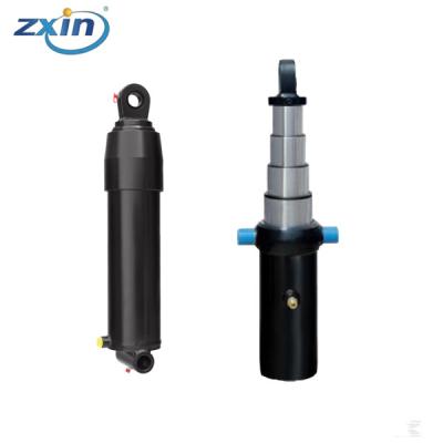 China Mechanica Multistage Telescopic Hydraulic Cylinder For Side Dumper for sale