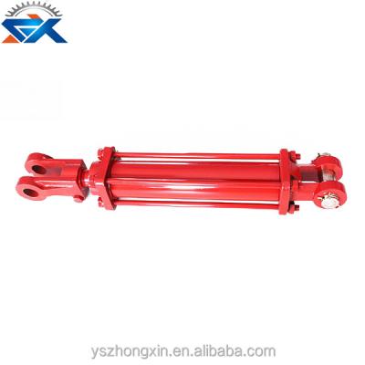 China Double Steel Acting Telescopic Hydraulic Cylinder For Garbage Truck for sale