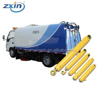 China Small steel hydraulic cylinder for a small commercial trash compactor for sale