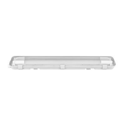 China 600mm Twin Mordern IP 65 80CRI (Ra>) 220-240V 3000k 6500k T5/T8 Triproof Fluorescent Led Light for sale