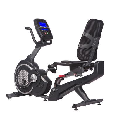 China Commercial Use Recumbent Bike Exercise Bike Electric Magnetic Trainer for sale