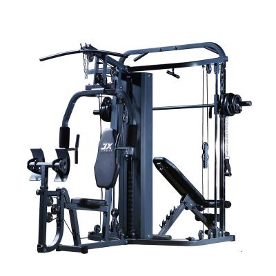 China Home Use High Quality Two Station Multi Functional Home Gym Exercise Equipment for sale