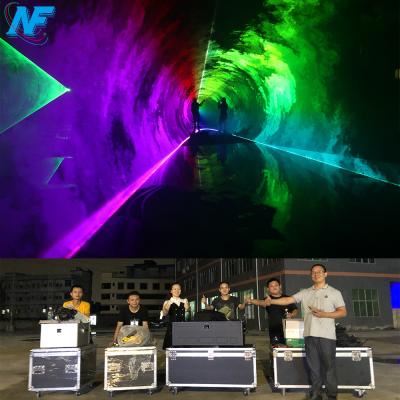 China LANDSCAPE factory price effect sky laser light landscape lazer 50w RGB animation laser light for sale