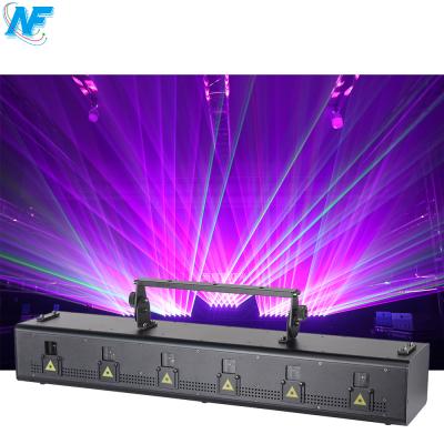 China Theme Park NF Animaiton Bar 6W RGB Laser Beam Full Color Laser Beam Lights for sale