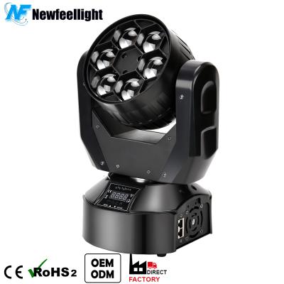 China Ktv/bar eye/club/party bee/nightclub/ballroom/dj/disco new led beam moving head light RGBW Hawkeye DJ party stage lighting for sale