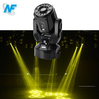 China Ktv/ballroom/party/mini stage/dj/disco Newfeel 80w+8*9w RGB 3in1 led moving wash spot wash light for sale