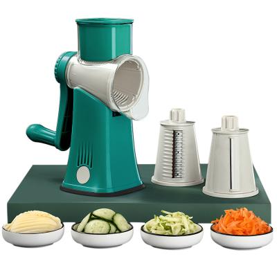 China Wholesale Plastic Garri Carrot Cheese Vegetable Shape Mandoline Slicer SSGP Grater Viable Kitchen Shredder for sale