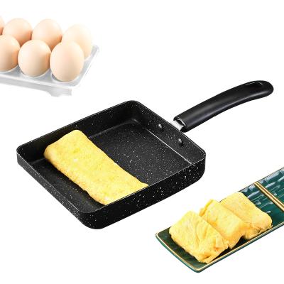 China SSGP Mini Retangle Breakfast Egg Frying Pan Japanese Tamagoyaki Roll Omelette Viable Casserole for sale