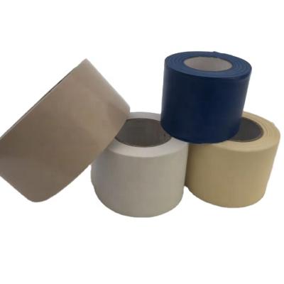 China Wrapping made in china custom non sticky logo pvc tape air condition electrical pipe wrapping pvc binding belt for sale