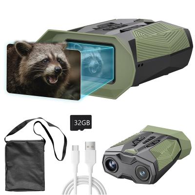 China 300m Rechargeable Night Vision Binoculars Night Vision Binoculars for Adults, 984ft/300m Viewing Range, Full Color Infrared IR NVG for sale