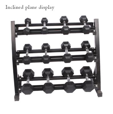 China Commercial Bodybuilding Fitness Dumbbell Rack Gym Equipment Dumbbell Rack for sale