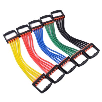 China Deep Massage Fitness Exercise Latex Resistance Bands Tubes Workout Resistance Band for sale