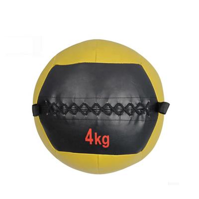 China Lightweight Gym Exercise Muscle Building PU Leather Soft Wall Ball for sale