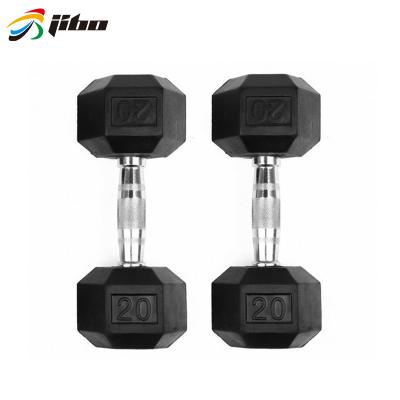 China Durable high quality free weight/rubber coated dumbbell for sale