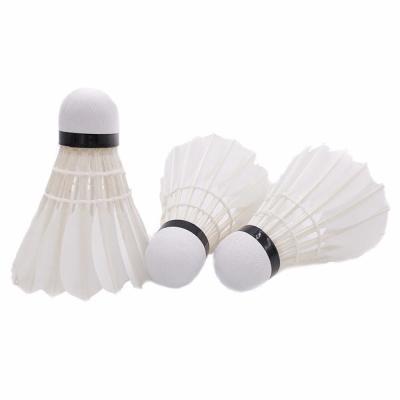 China Professional Tournament Training Sports Shuttlecocks Goose Feather Ball Sports Game Badminton for sale