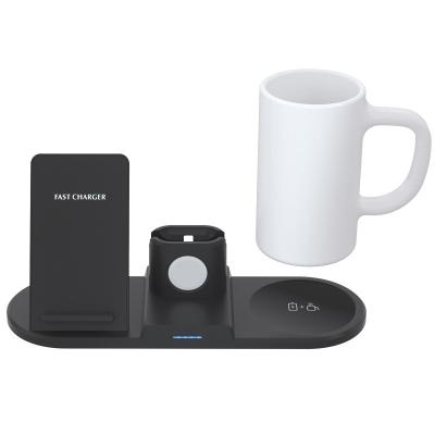 China Multifunctional Tablet Wireless Charger Set for Mobile Phone with Vacuum Cup Heating for sale