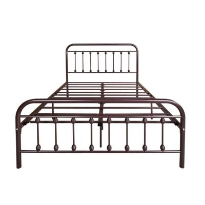 China Luxury foldable metal bed frames normal metal bed for sale