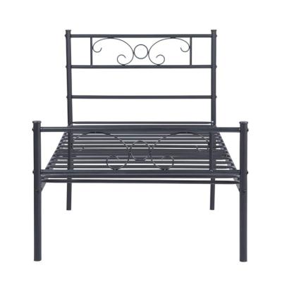 China Metal Double Beds Single Metal Bed Frame Modern Simple Antique Bedroom Furniture for sale