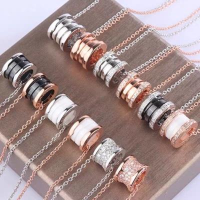 China CLASSIC Original Thin Ceramic Necklaces Women Necklace Spring Size Fashion Brand Jewelry Christmas Gift for sale