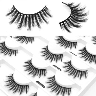 China Full Volume Amazon Clearance False Eyelashes 3D Volume False Lashes Natural False Eyelashes 12 Pair False Lashes for sale