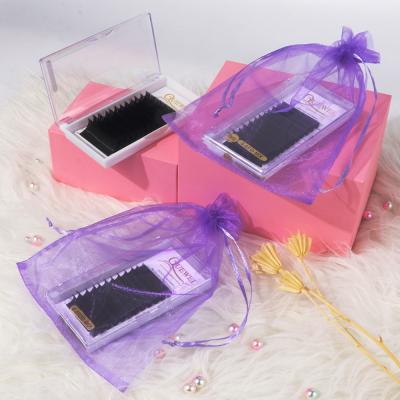 China Wholesale QUEWEL mink eyelash extension eyelash extension j curl eyelash extensions c curl soft volume mink eyelash volume for sale