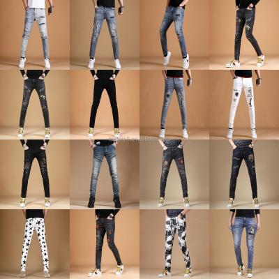 China Wholesale Men's Stretch Jeans Quality 2023 Slim Men's Skinny Cotton Jeans Pants QUICK DRY for sale