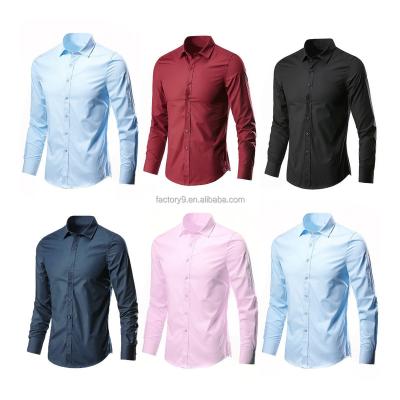 China Chinese factories wholesale anti-pilling men's sleeved shirts long, 100% cotton plaid shirts and cheap men's shirts for sale