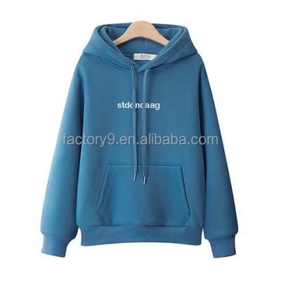 China Wholesale Casual Pink Women's Street Hoodie Anti-wrinkle Autumn Women's Hoodie Gym Sports Hoodie for sale