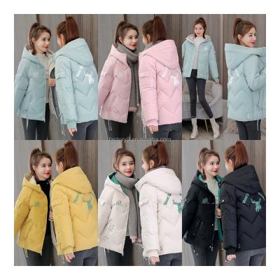 China Waterproof Women's Long Cotton Padded Jacket Winter Women's Fur Coat Thin Thick Coat Girls' Thick Jacket for sale