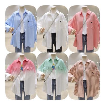 China Anti-pilling new fashion printed silk spring women's shirt women's long sleeve shirt lantern summer women's long sleeve shirt for sale