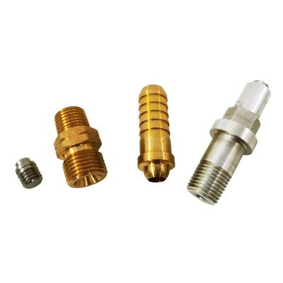 China Brass CNC Machining Brass Fittings CNC Parts Auger Parts Brass CNC Machining Service for sale