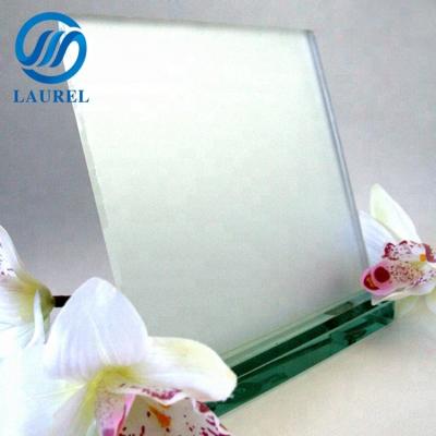 China Hotel Decoration Glass , Tempered Home Design Acid Etched Frosted Glass for sale