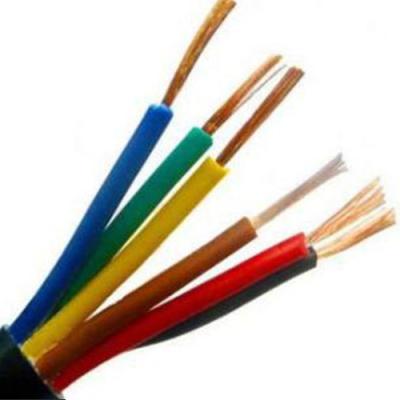 China High Quality Wires PVC Copper Core 0.5mm2 0.75mm PVC Insulation Power Cable Connecting And Control Wire for sale