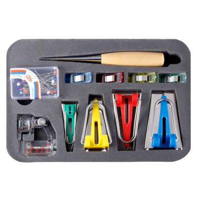 China Convenient Bias Tape Maker Sewing Kit Sewing Accessories Fabric Sewing Tools for sale