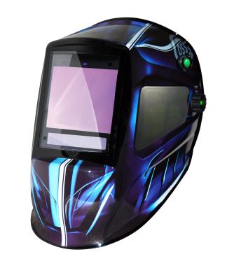 China Solar Power Supply Nylon Welding Helmet (WH9810) for sale