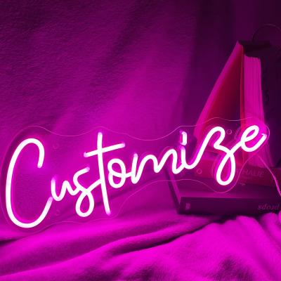 China Customs Lead Buildings Neon Sign Design Pink Led Lights Girls Girls Cool Neon Custom Neon Signs For Home for sale