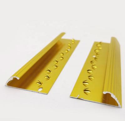 China Modern Low Price High Quality Floor Accessories Edge Carpet Corner Aluminum Trim for sale