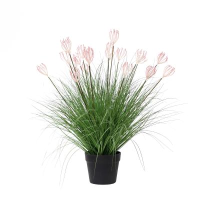 China Modern Cheap Wholesale Artificial Flowers Onion Artificial Grass From China for sale