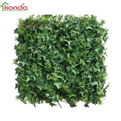 China Wholesale Indoor Outdoor Porcelain Decoration Indoor Decorate Evergreen Artificial Grass Wall Plastic Grass for sale