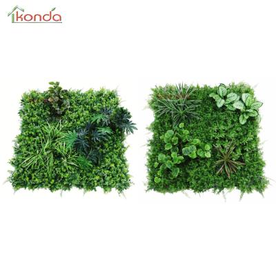 China Hot Sale Indoor Outdoor Decoration Plastic Green Grass Wall Plants Artificial Green Wall For Artificial Flower Wall for sale