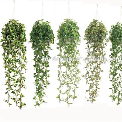 China Decoration Artificial Ivy Vines Chinese Indoor Outdoor Fake Plastic Ivy Supplier Hanging Plants Artificial Rattan for sale