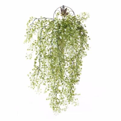 China Indoor Outdoor Wall Hanging Artificial Plastic Flower Plant Decoration Ivy Vines for sale