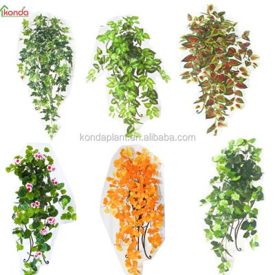 China Garden Decortaion Like Real Artificial Decorative Vines Home Ornamental Plants Wall Artificial Hanging Plant for sale